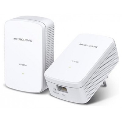 HOMEPLUG MERCUSYS MP500 KIT CON CONEXION LAN GIGABIT